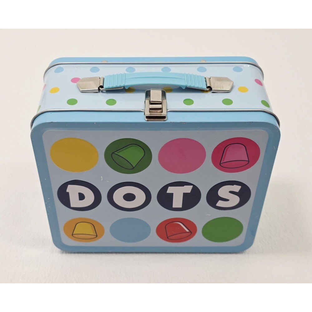 Vintage Tootsie Roll DOTS Candy Metal Lunch Box Tin Retro Pop Art Loungefly 2010
